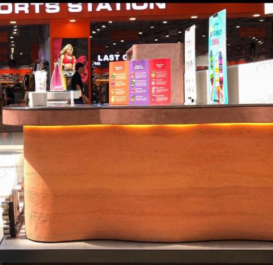 丹霞夯土板MCM软瓷砖软石柔性石材弯曲板建材夯土文化石墙贴详情1