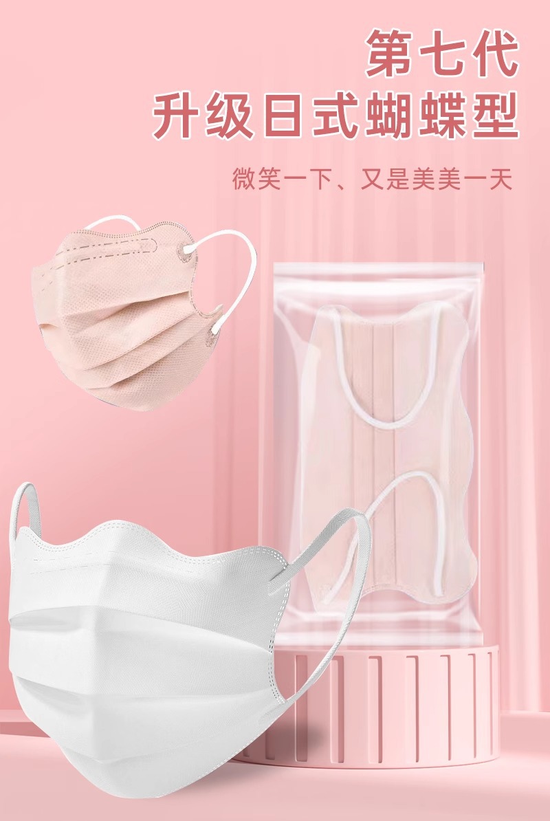 口罩女高颜值春夏防尘防晒护眼角加厚新款3D立体莫兰迪显脸小详情1