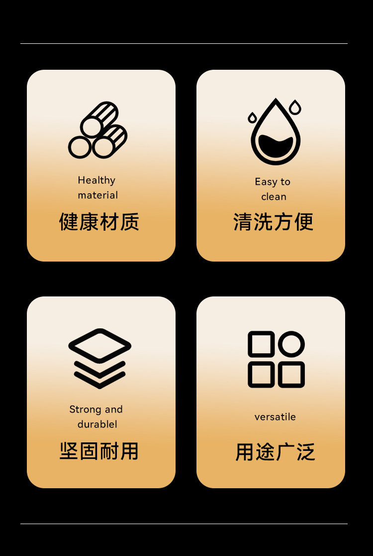 Stainless steel Western-style steak grill plate, golden sushi sashimi plating handle, pizza plate, stainless steel baking plate pic 2