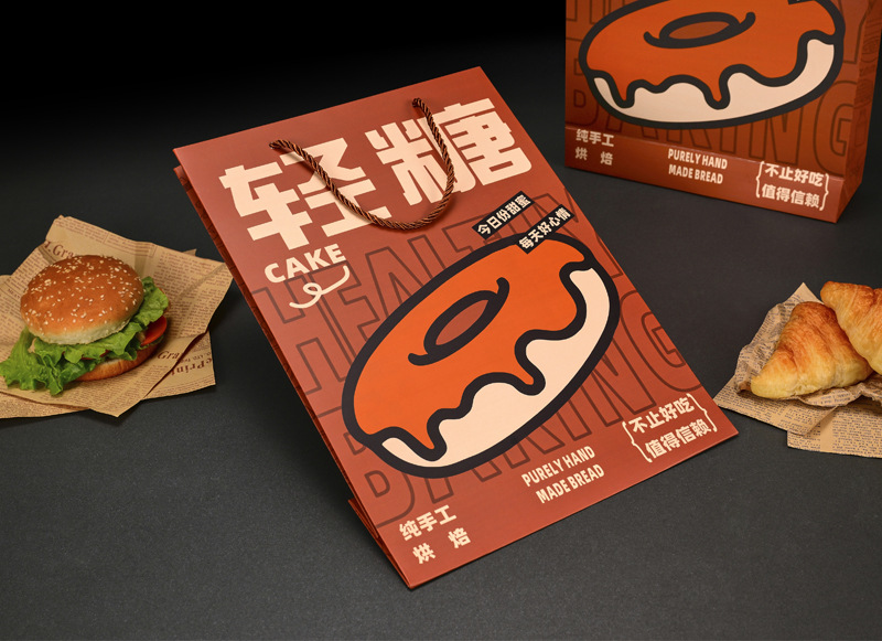 西家服装店礼品袋纸袋企业手提袋定制logo高级感广告手拎袋印刷详情22