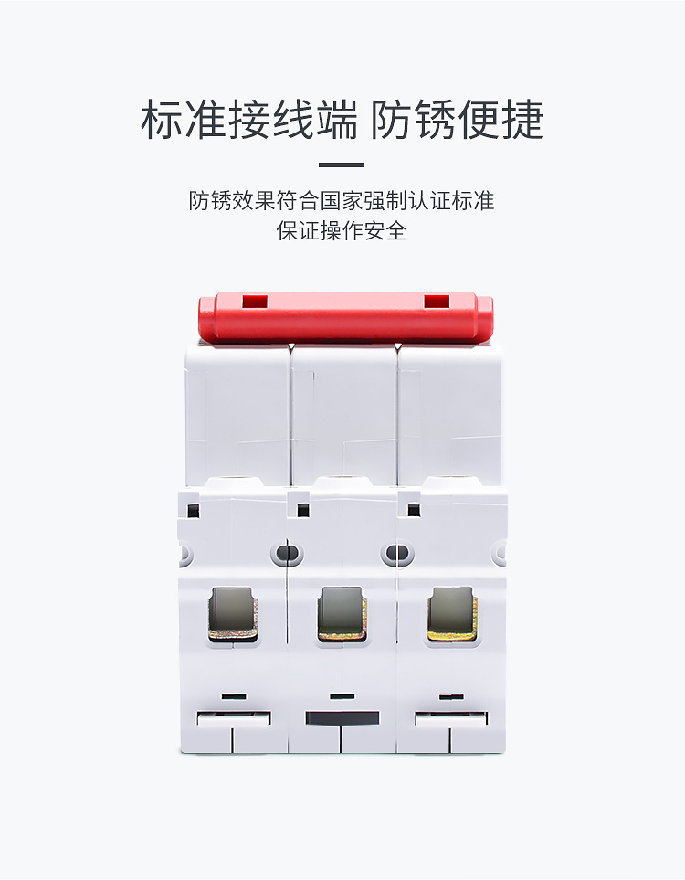 德力西DZ47S1P空气开关2P家用32a40a三相3P工业断路器4P空开电闸详情18