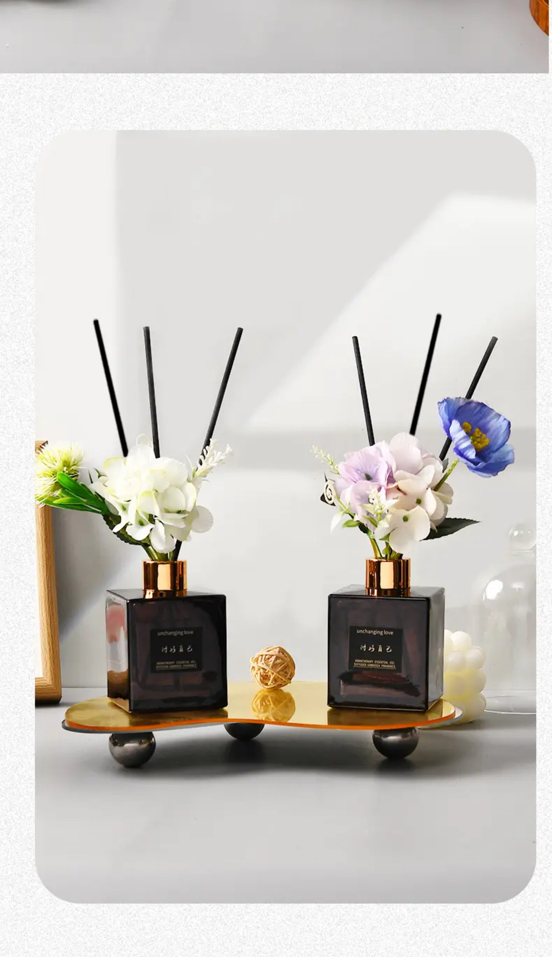 Master Flower Art, flameless aromatherapy, bedroom, living room, bathroom aromatherapy ornaments, purifying air, natural plant fragrance pic 7