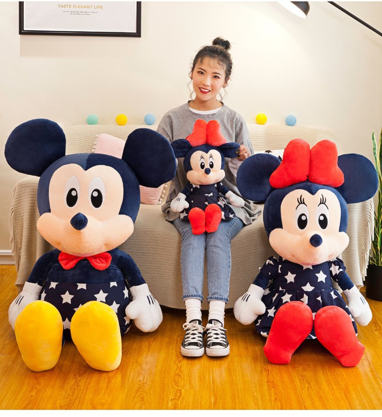 Creative star Mi Mouse plush toys, couple dolls, Mini dolls, birthday gifts for girls, home throw pillows pic 19