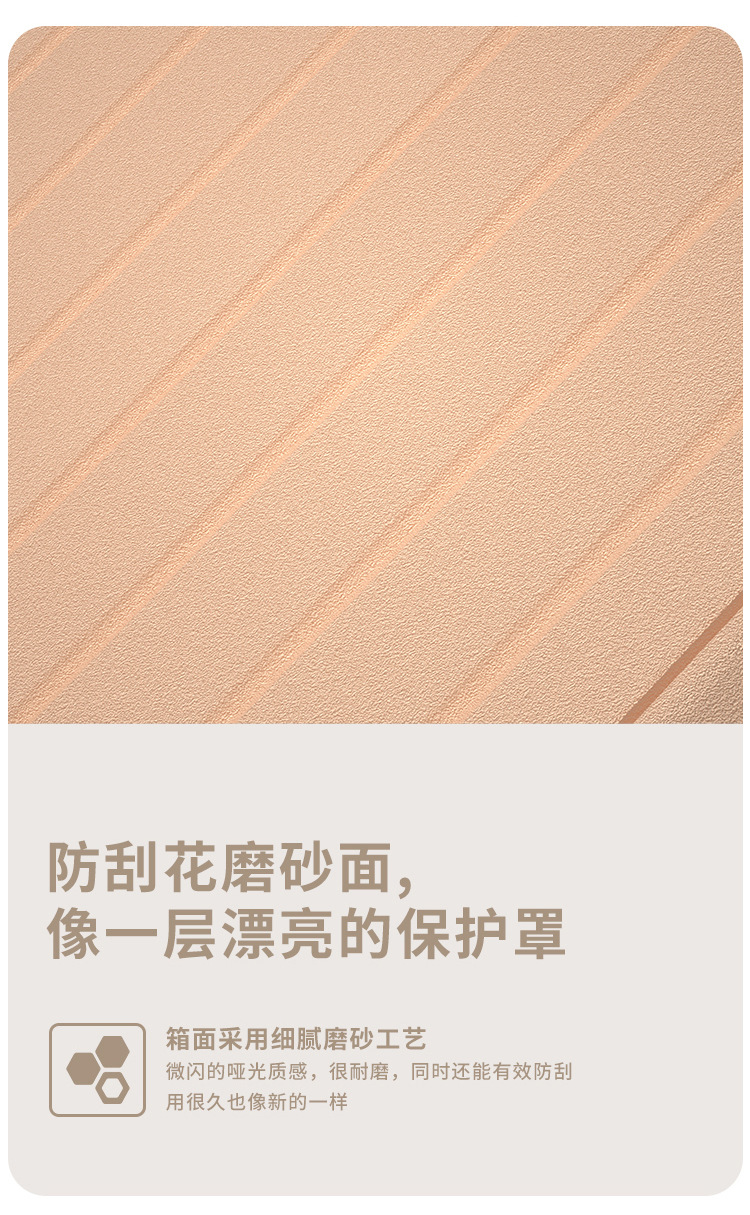 宽拉杆行李箱20寸旅行箱拉杆箱万向轮大容量结实耐用密码箱包24寸详情7