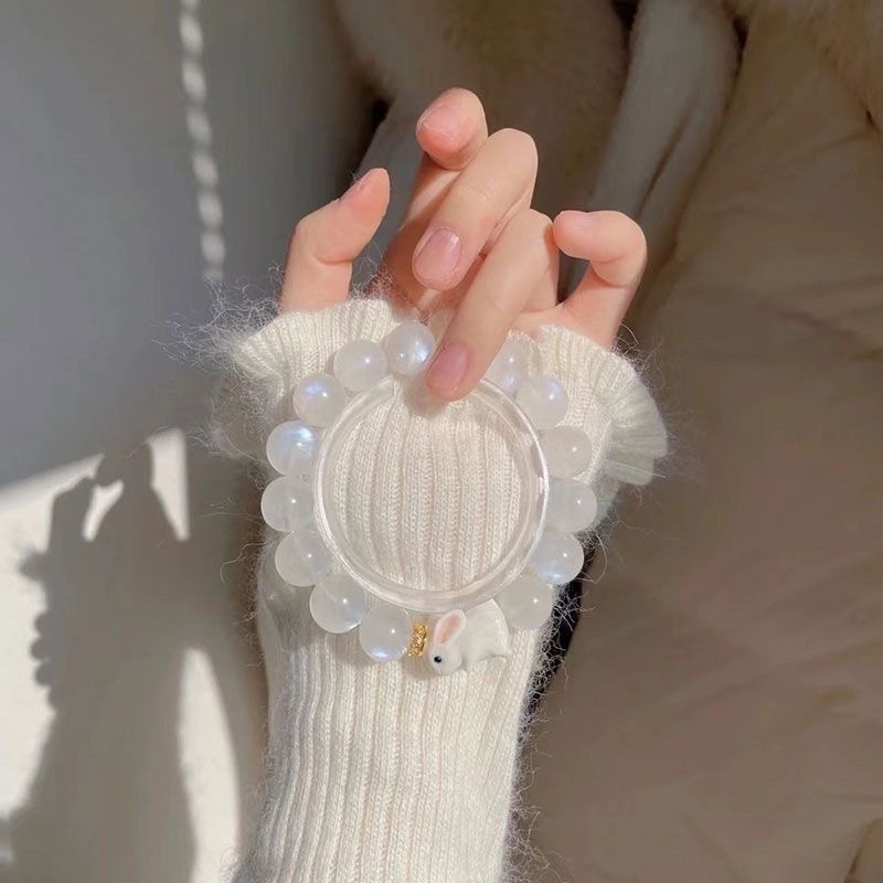 白月光手链礼物小兔子生日女送女友女朋友女生创意实用玉兔手串女详情10