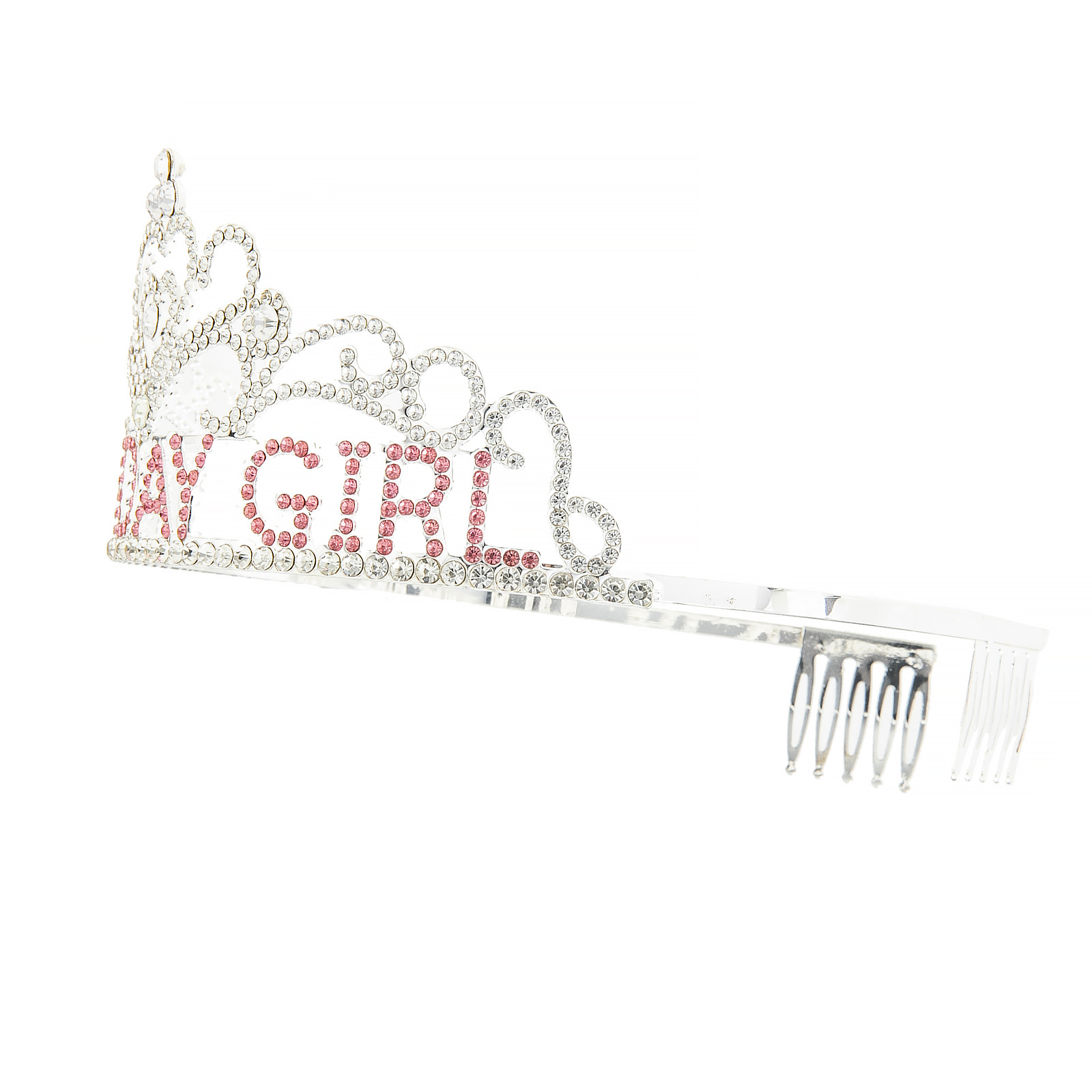 跨境生日派对皇冠BIRTHDAYGIRL生日女孩聚会公主水钻王冠头饰详情8