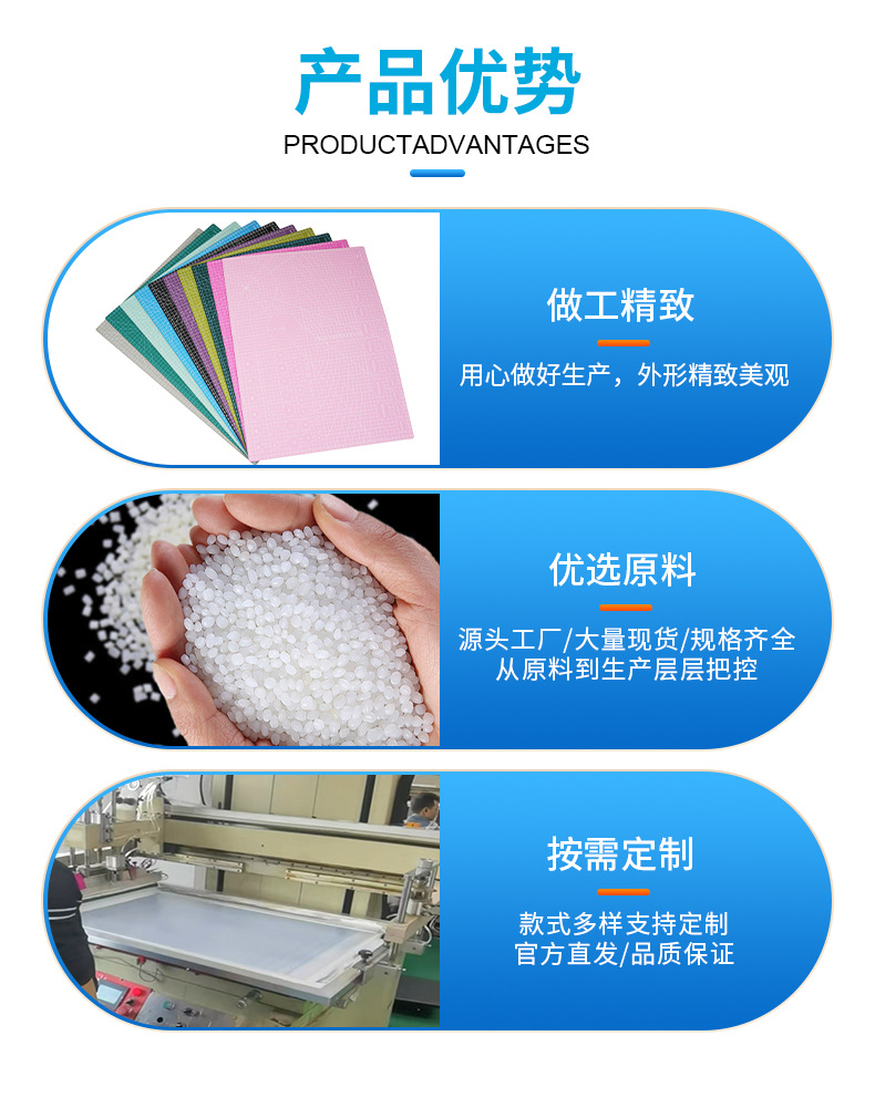 A3切割垫板大号手工垫板桌面保护自愈学生写字绘画美工裁纸切割板详情4