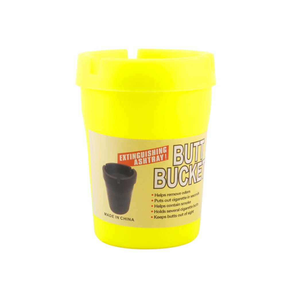 跨境热卖塑料车载烟灰缸 可拆卸便携PP材质多色塑料烟缸 Ashtray详情13