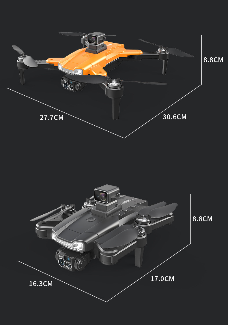 Cross-border new product J5 Drone brushless GPS positioning high-definition aerial photography obstacle avoidance four-axis remote control aircraft toy gift box pic 45