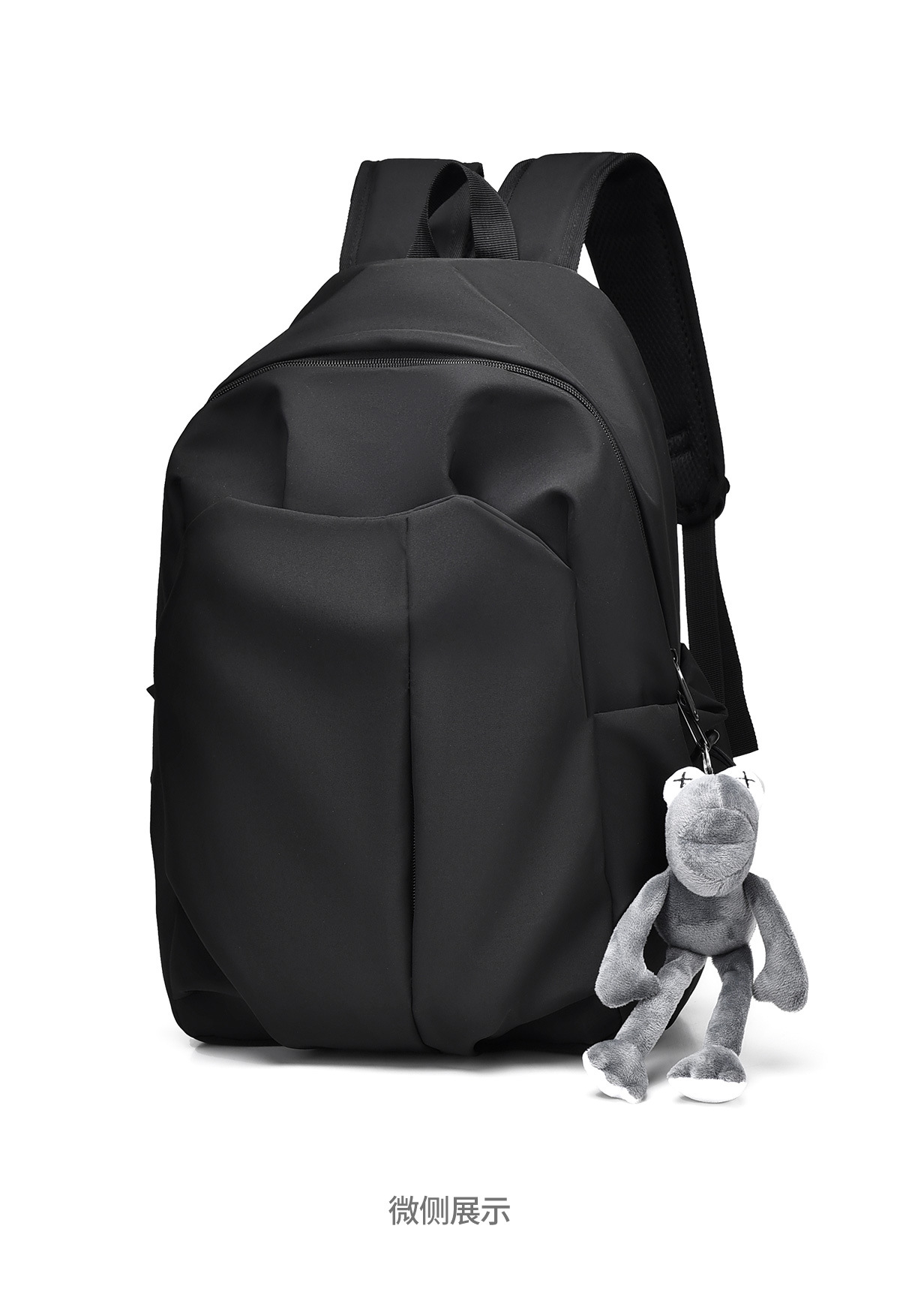 新款双肩包男女同款 ins休闲简约大容量初中生高中生旅行学生书包详情33