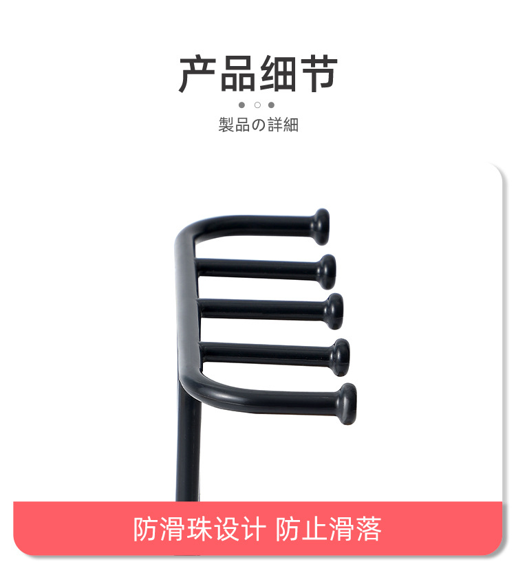 Vante household jewelry rack, storage and hanging rack, jewelry, hand, necklace, ring, earring rack, hair accessory and exquisite display rack pic 17