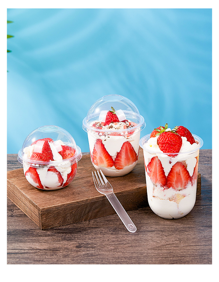 波波杯360u形一次性杯子蛋糕盒子冰粉打包杯水果杯果切胖胖啵啵杯详情12