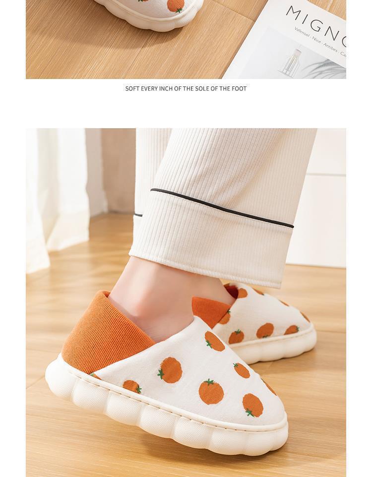 月子鞋女夏季款居家居厚底防滑透气包跟棉拖鞋产后孕妇秋冬季批发详情20