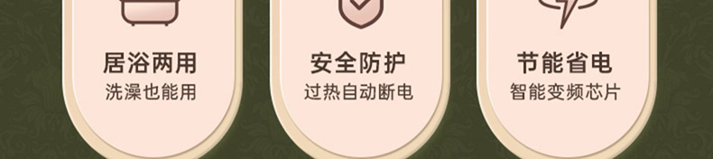 欧规美规陶瓷PTC发热暖风机小型静音桌面取暖器110V跨境电暖器详情18