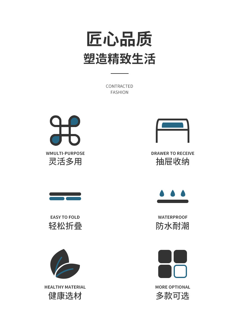 床上学习桌办公电脑桌阳台飘窗折叠小桌子学生宿舍加大书桌学习桌详情3
