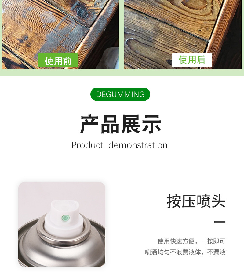 批发除胶剂家用万能去胶神器强力汽车玻璃双面胶粘痕不干胶清除剂详情12