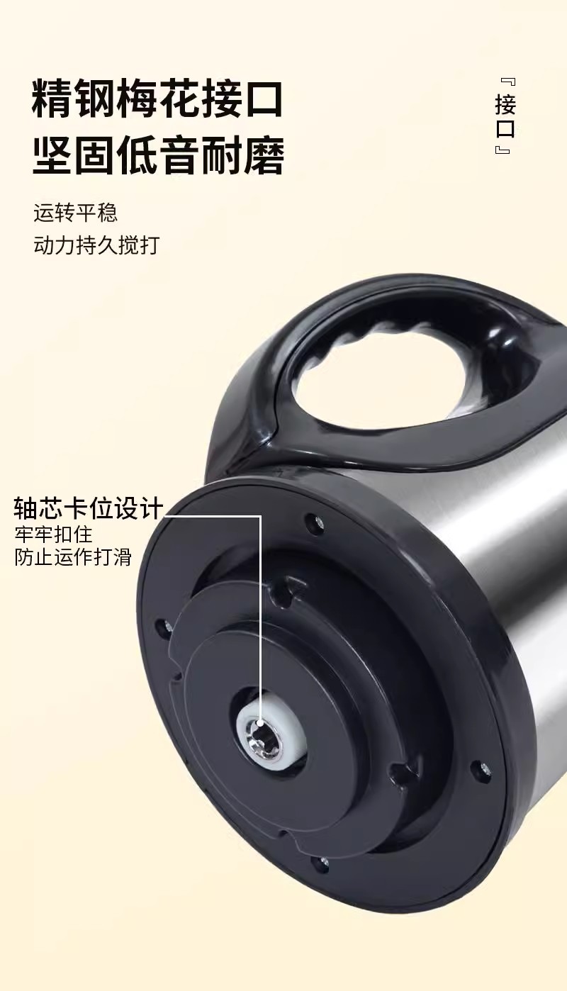 绞肉机家用电动不锈钢全自动多功能小型大功率肉馅商用切肉料理机详情18