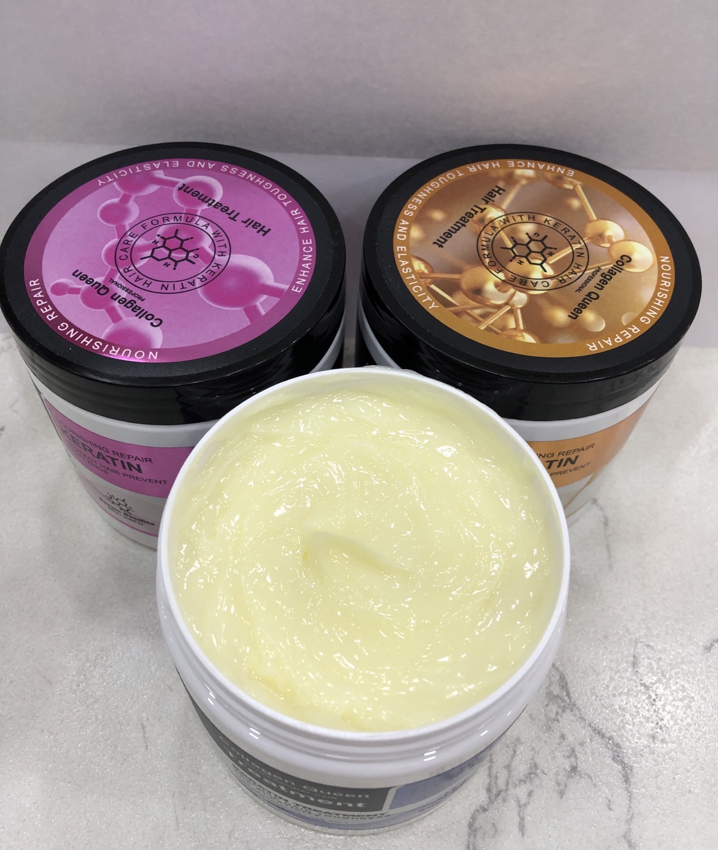 外贸胶原蛋白女王发膜滋养修复角蛋白护发防分叉护发素工厂批发详情13