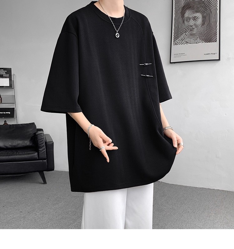 Customized Chinese-style ice silk jacquard short-sleeved super factory in Kingston, SAN Jose, Port of Spain, based on your provided samples pic 12