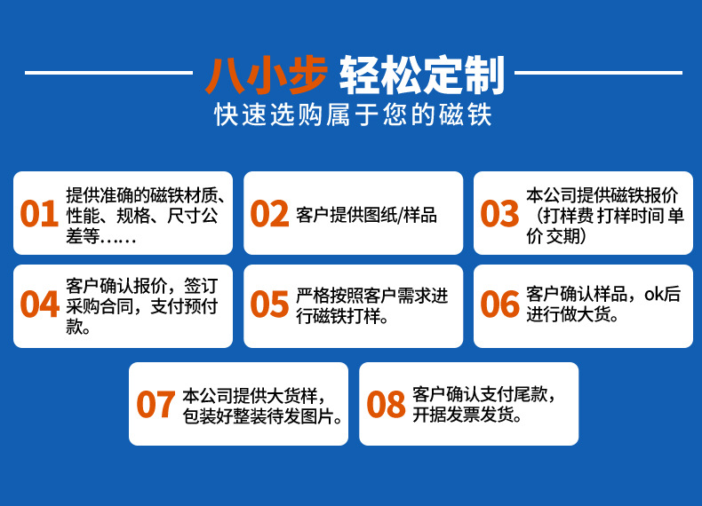 厂家直销教学吸铁石U/条形圆环形磁钢磁铁NS红蓝物理教学实验详情16