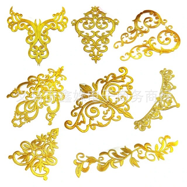 DIY clothing accessories, embroidery stickers, back adhesive stickers, heat stamps, and performance accessories pic 11