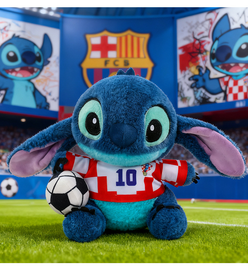 马上发财Stitch毛绒玩偶马年吉祥物毛绒挂件可爱礼物详情13