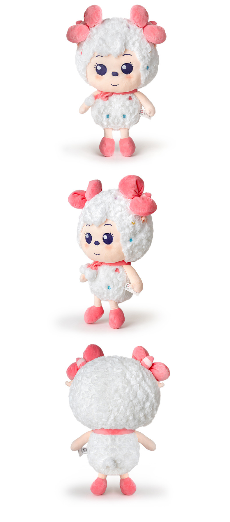 喜羊羊系列毛绒公仔治愈动漫卡通美羊羊玩偶抱枕爪机娃娃生日礼物详情8