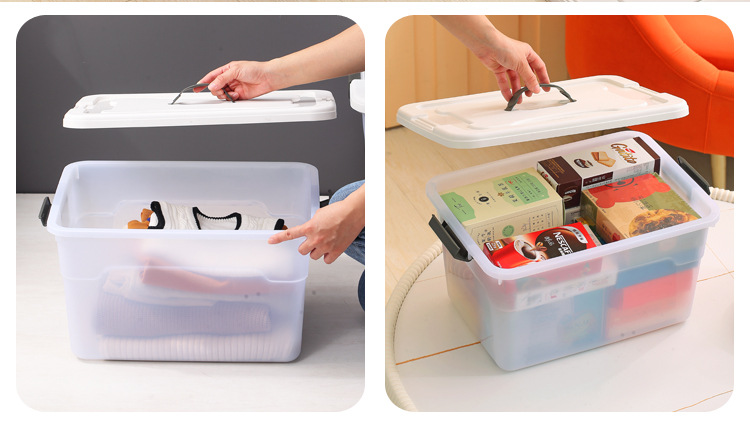 Thickened extra-large storage box, plastic quilt storage box, toy storage box, organizing box, clothes organizing and storage box pic 17