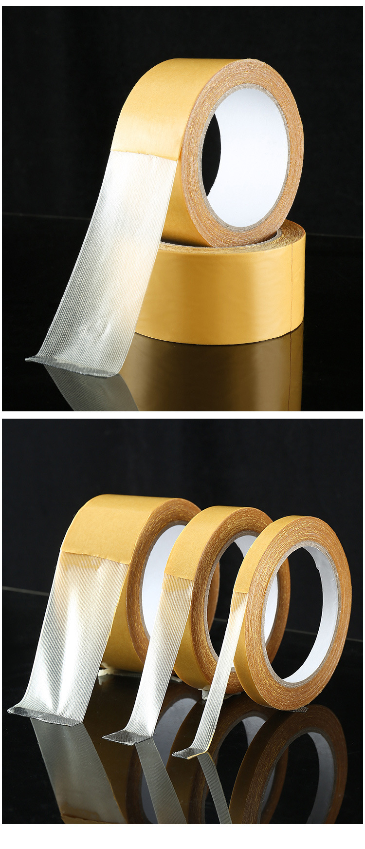 Cloth-based double-sided tape, high-adhesion, seamless wedding carpet, spliced floor mat, anti-slip mat, floor leather, fixed double-sided tape pic 11