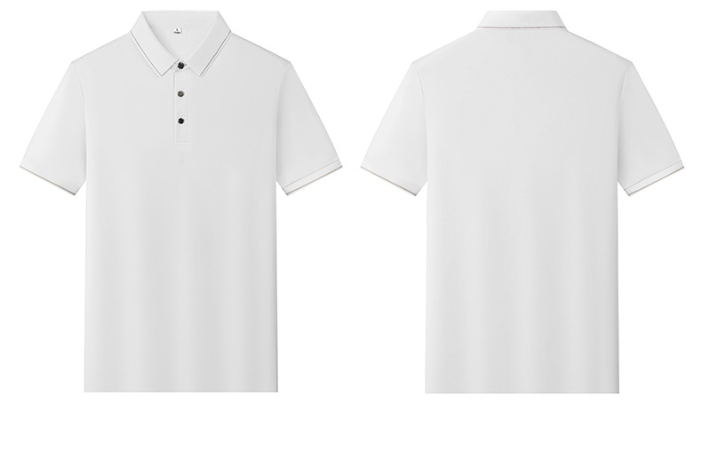 冰丝男士polo衫夏薄款男装商务休闲弹力透气轻奢高级感男短袖t恤详情23