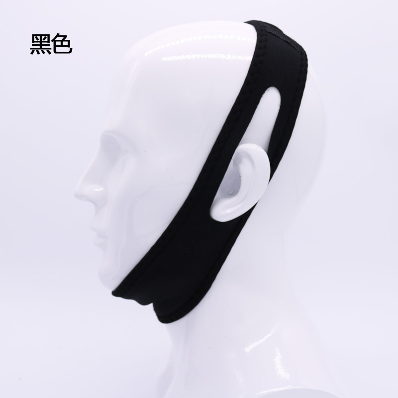 X跨境专供口呼吸矫正带打呼噜止鼾带StopSnoring下巴托带详情1