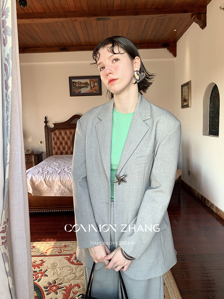 CZZHANG Summer Korean-style multi-color, niche, versatile and simple basic short-sleeved T-shirt for women A10099 pic 34