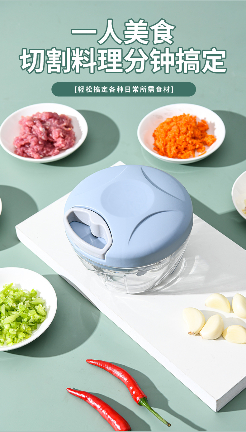 Garlic paste magic tools: garlic mashing machine, manual garlic pressing and pulling machine, complementary food garlic stirring machine, garlic beating and crushing machine, garlic mashing machine pic 6
