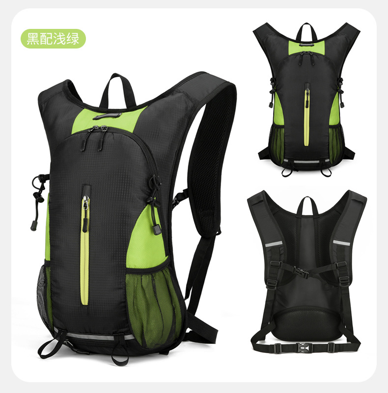 Outdoor sports cycling backpack, ultra-light hiking and mountaineering bag, wear-resistant, waterproof, lightweight travel multi-functional backpack pic 32