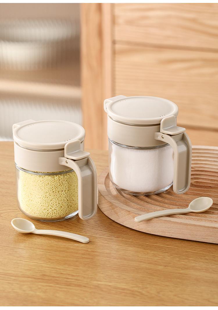 FaSoLa家用调料瓶厨房盐罐密封防潮调味罐味精佐料调味收纳调料盒详情15