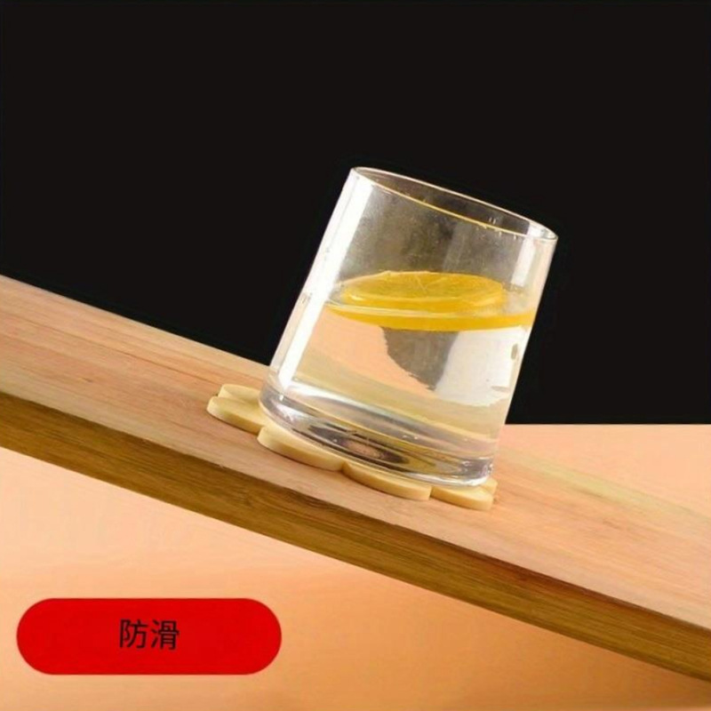 宝宝辅食防滑垫 硅胶加厚杯垫碗垫防滑垫简约现代 卡通详情4