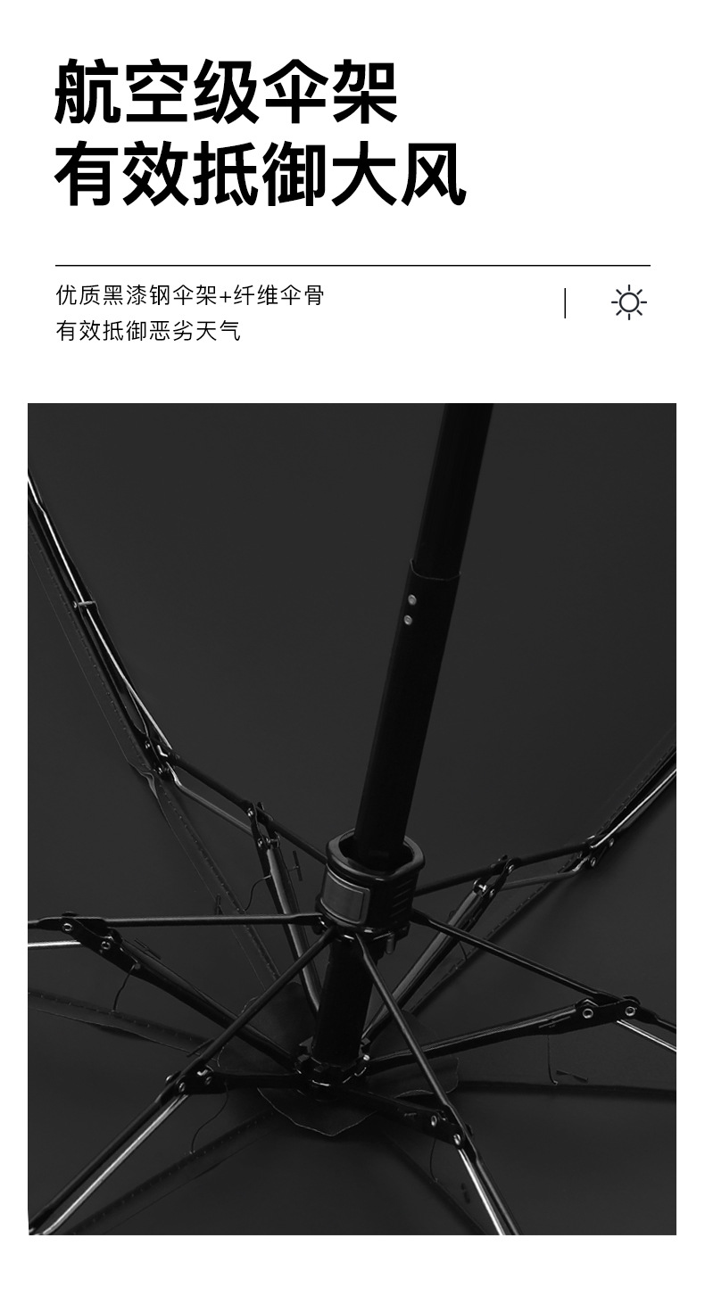 一件代发六骨扁六折太阳伞纯色防晒伞遮阳伞小清新雨伞晴雨口袋伞详情22