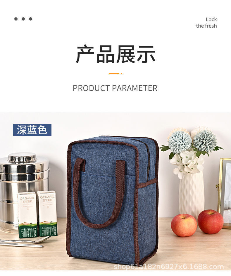 饭盒手提包保温袋铝箔加厚便当袋饭盒袋学生医院带饭包大号上班族详情29