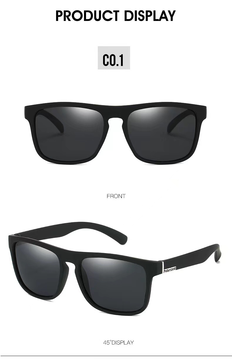 2024爆款偏光太阳镜墨镜抗UV400户外运动沙滩太阳镜男士驾驶眼镜详情8