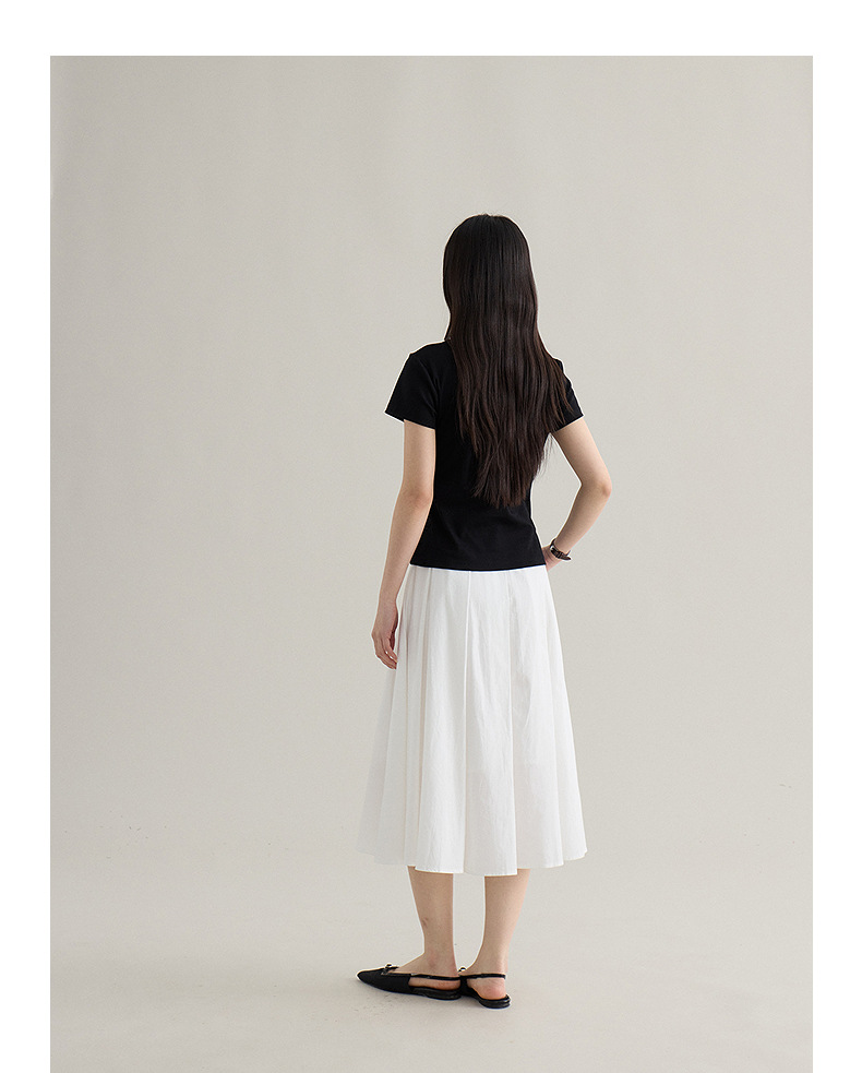 【 Blockbuster B: Super Comfortable Double-collar T-shirt with Upgraded Fabric 】 Spring short-sleeved T-shirt pic 95