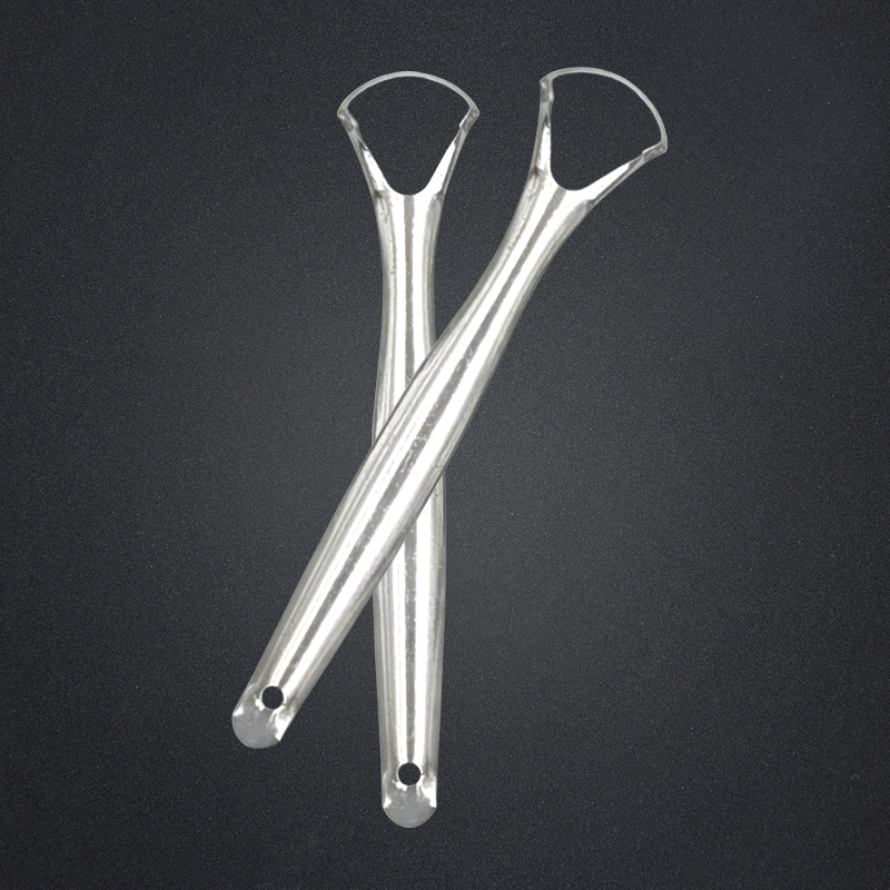 Stainless steel tongue scraper, tongue coating cleaner, tongue scraper plate, tongue coating brush, clean tongue coating, oral care, tongue scraper plate pic 3