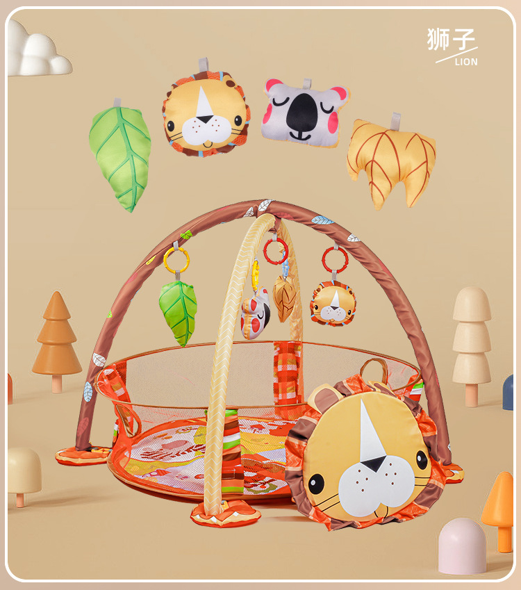 Cross-border baby pen, game, fitness frame, early education for newborn babies, ocean crawling, ball pool, toy gifts pic 9