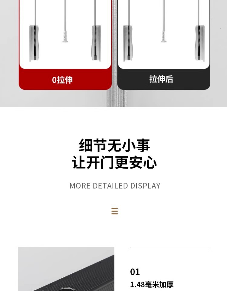 下拉式挂衣杆可伸缩衣通衣帽间家用拉杆衣柜内缓冲下拉升降挂衣架详情16