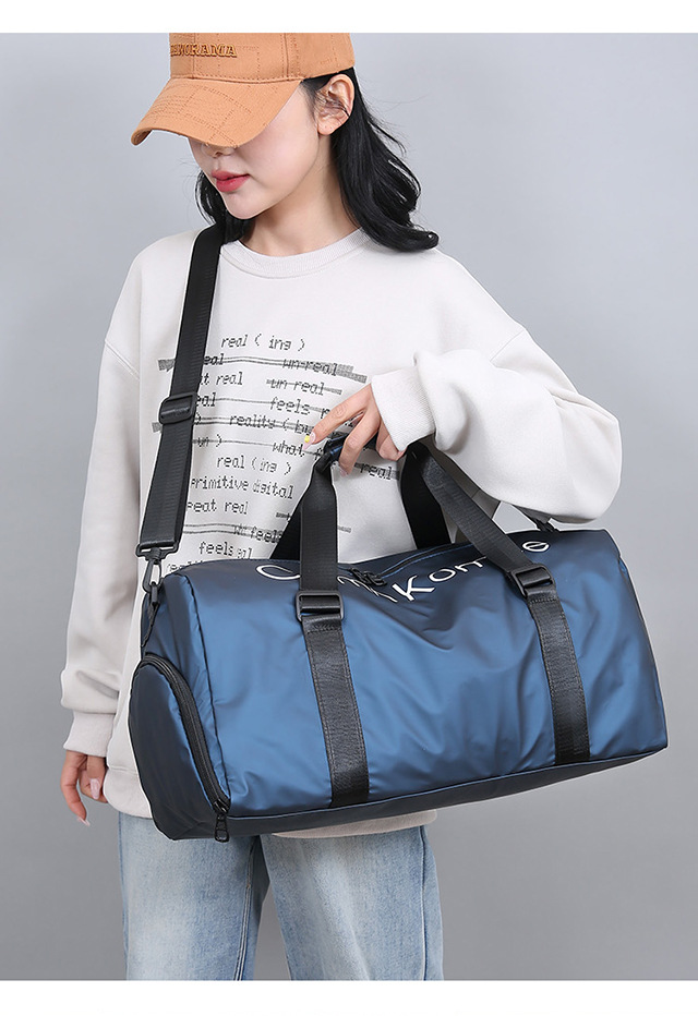 跨境健身包女干湿分离游泳运动训练包男手提登机包旅行袋短途行李详情26