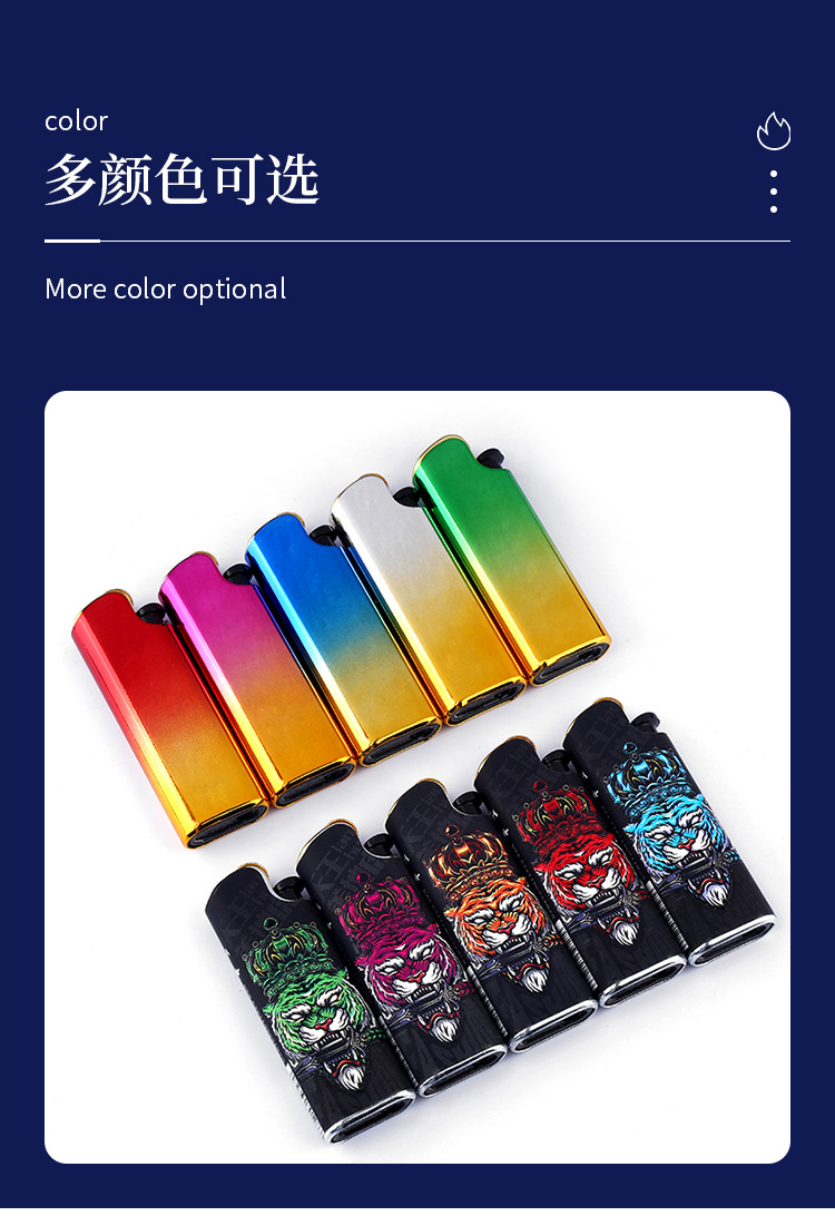 高端复古男士打火机枪型防风充气烟具时尚防火便携高端打火机详情7