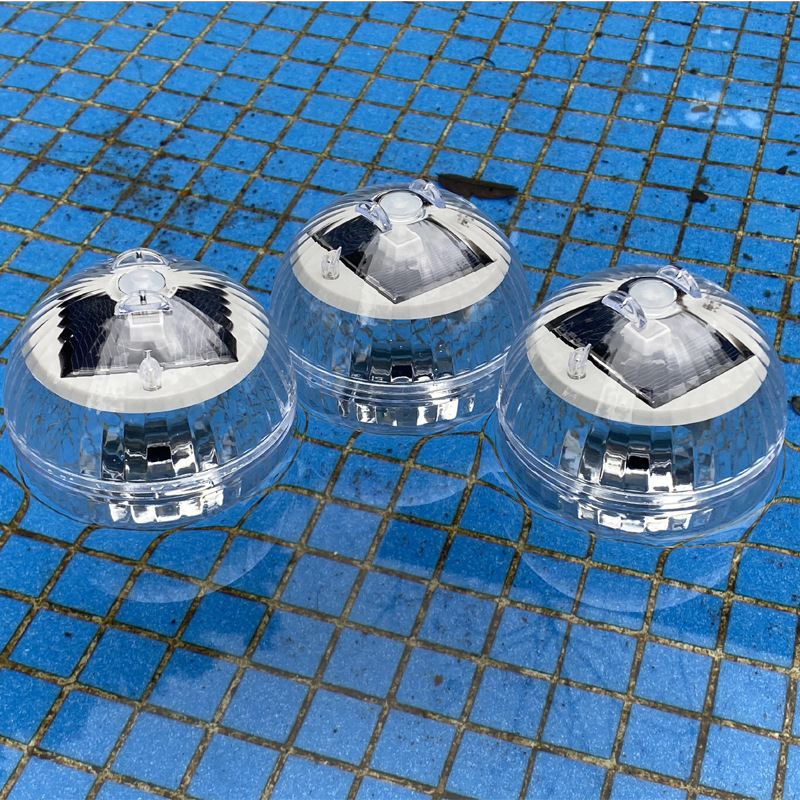 Solar water float lamp, insect-attracting lamp, pool floating lamp, insect-attracting lamp, fishpond ball, colored light, swimming pool, fishpond, fish feeding pic 3