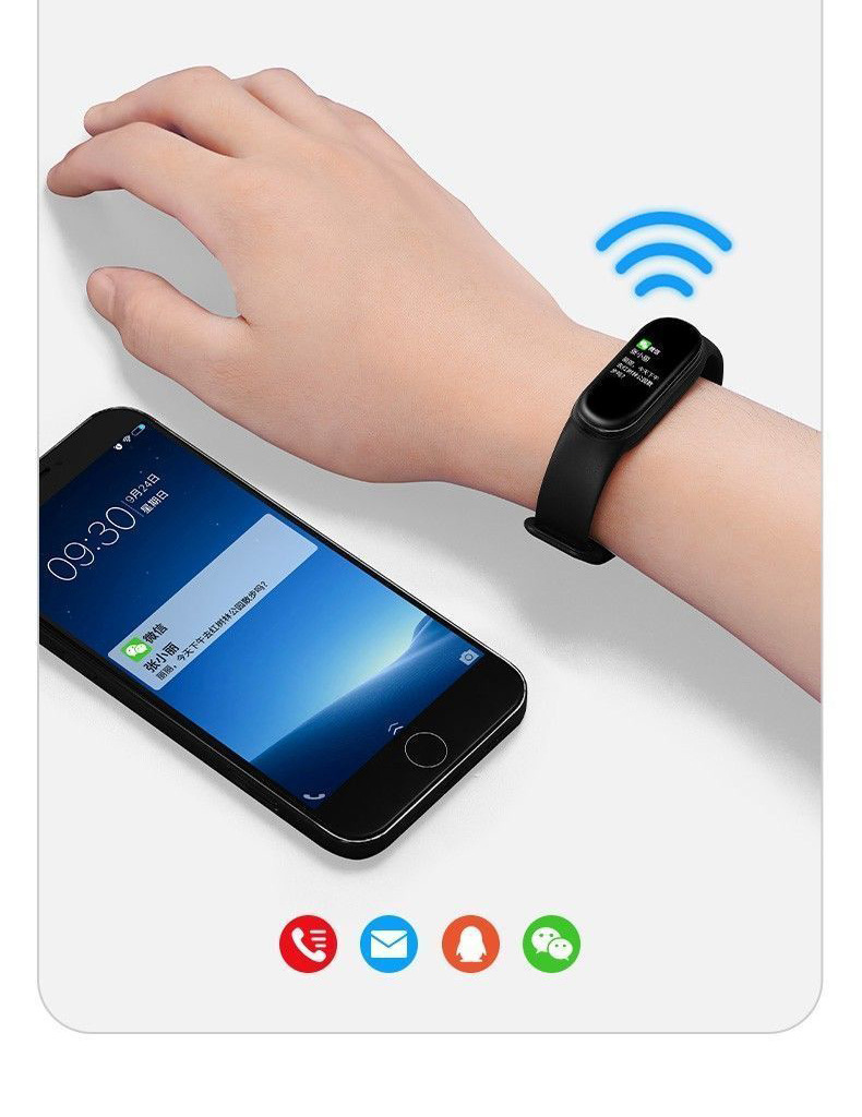 智能手环彩屏运动健康计步蓝牙电子手环心率血压睡眠检测手环详情8