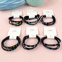 Thick, wide and high ponytail hair tie, seamless, high-elasticity, seamless hair band, bun hairstyle pic 4