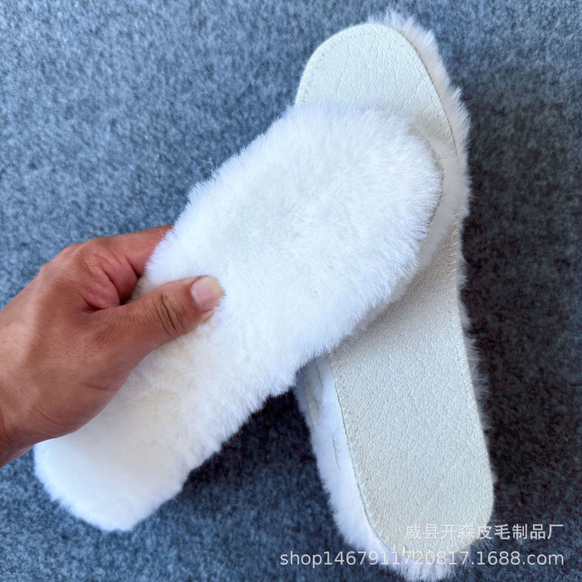 冬季牛皮羊毛鞋垫厚保暖吸汗加绒保暖鞋皮鞋运动鞋皮毛一体棉鞋垫详情10