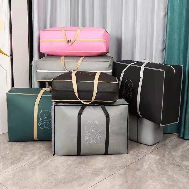 编织袋搬家打包袋特大号行李袋防潮收纳袋被子衣服袋手提袋无纺布详情25